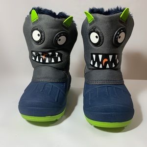 NEW Cat & Jack Baby Monster Snow Booties